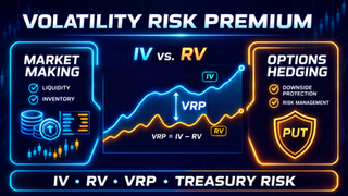 Crypto Volatility Risk Premium (VRP): Managing Token Treasury Risk