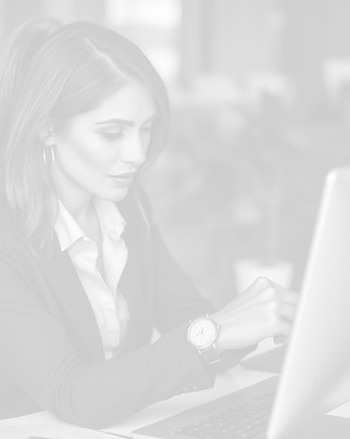 BUSINESS WOMAN LOOKING AT HER WATCH WHIL