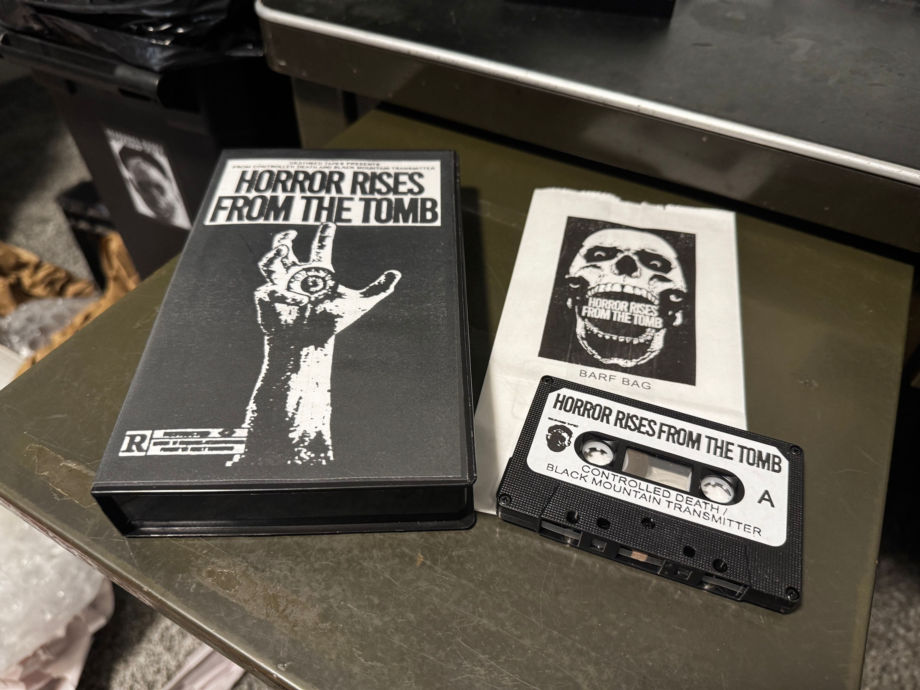 Controlled Death / Black Mountain Transmitter - Horror Rises From The Tomb