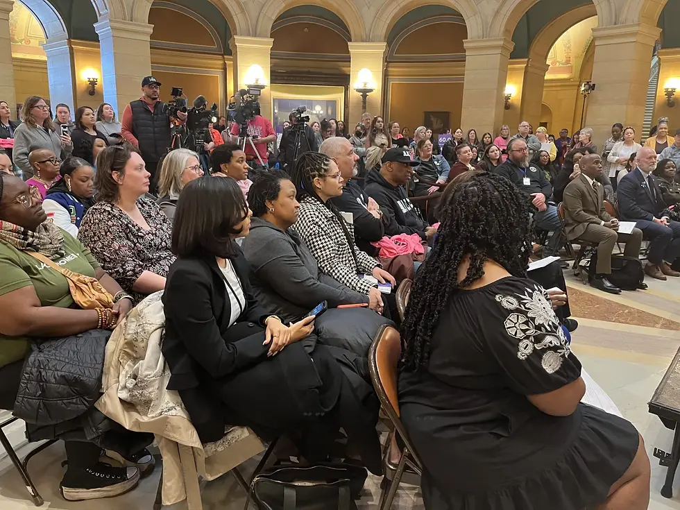 Crowd Minnesota Missing and Murdered Black Women Rally/ MSR