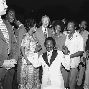 Jimmy Carter At A White House Concert With Chuck Berry