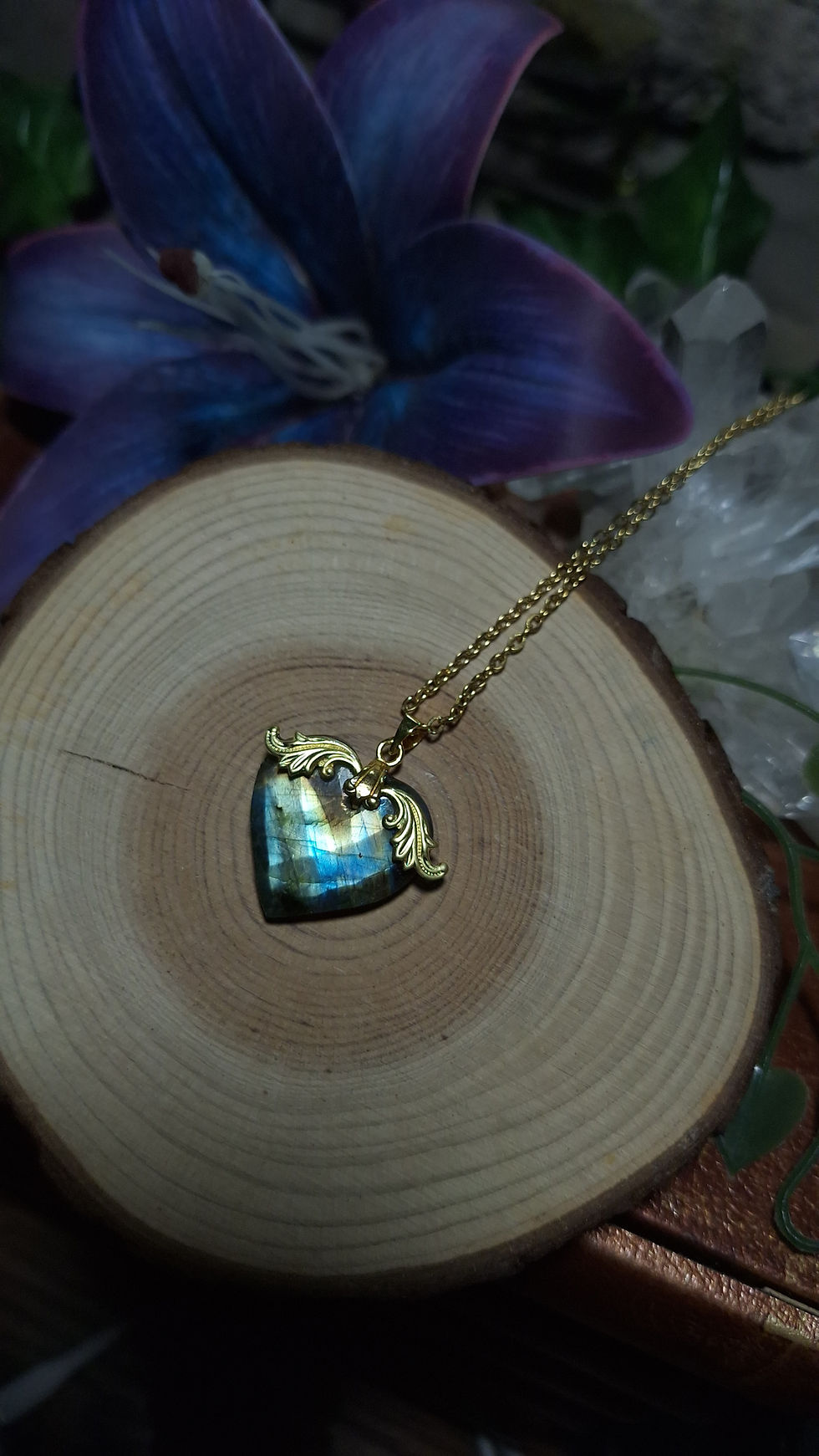 Miniature : Elven Stone - Labradorite