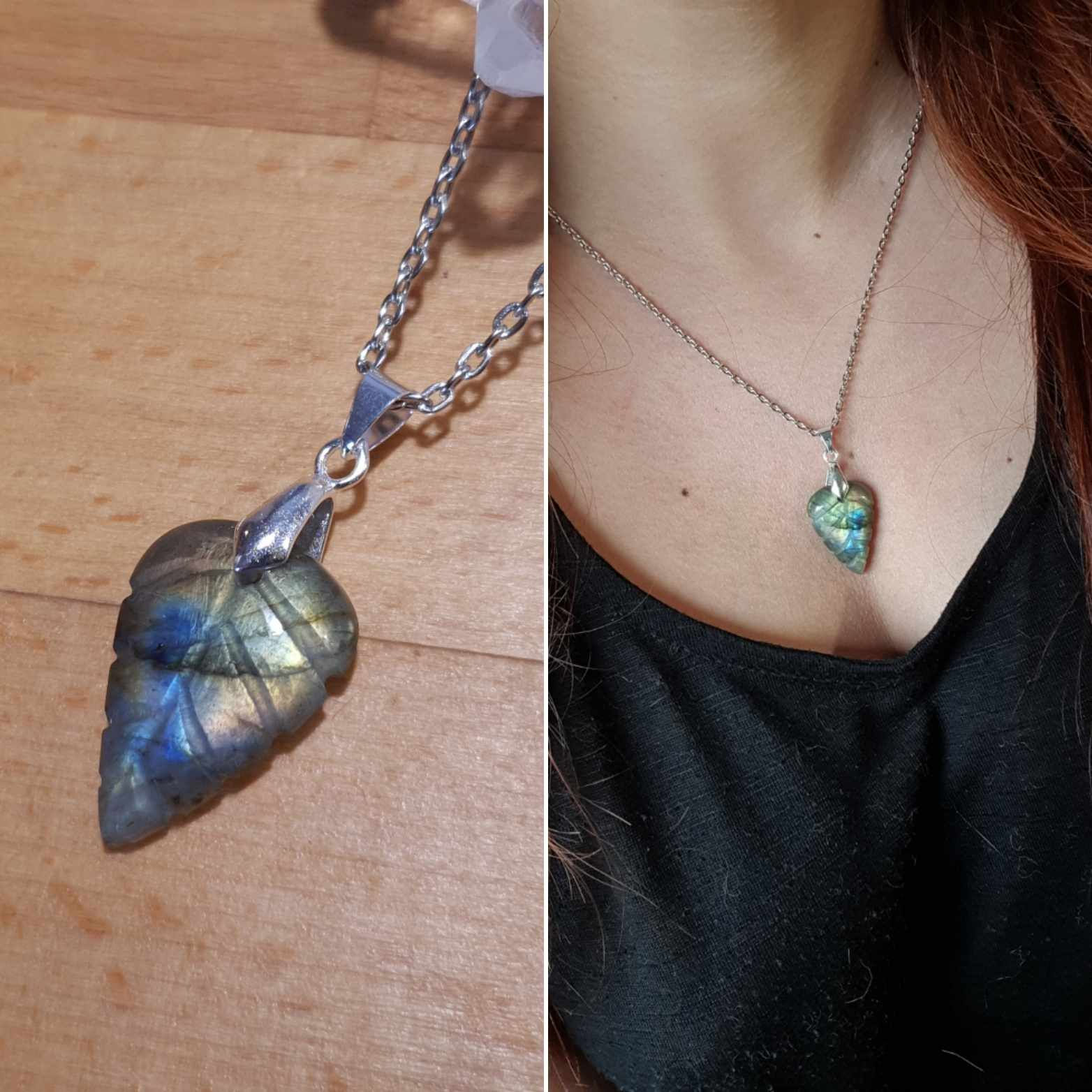 NATURAL STONES - Labradorite Arc-en-Ciel