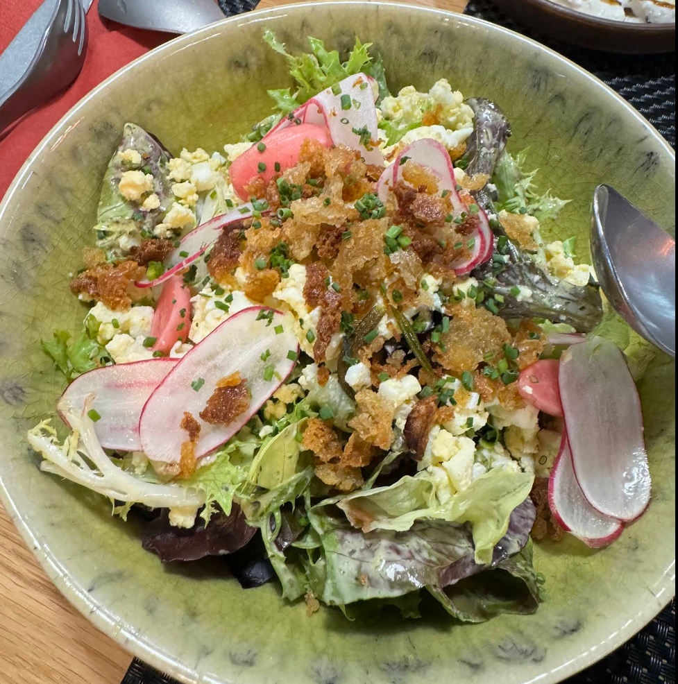 J'ai adoré la salade Tablé comme entrée!