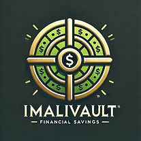 The official logo of ImaliVault, featuring a sleek green and gold design symbolizing financial growth and prosperity