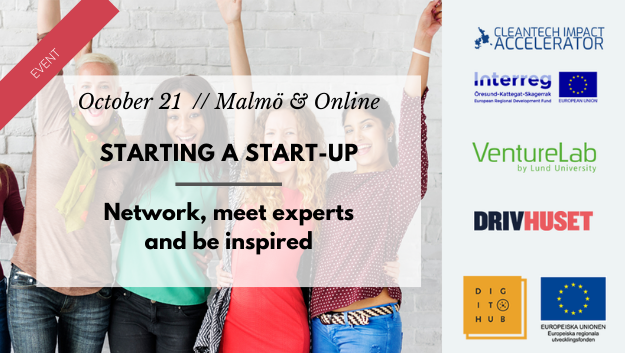 Starting a startup Network, meet experts and be inspired