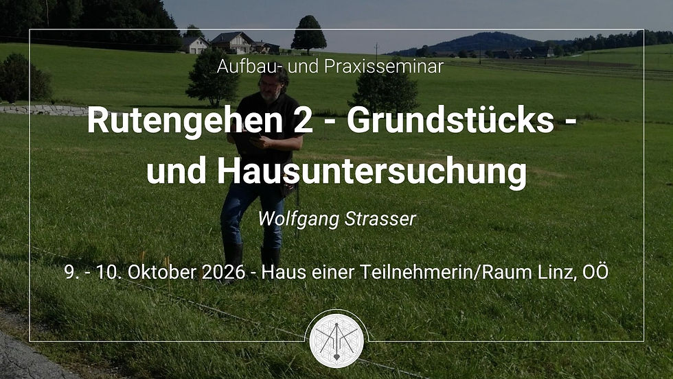 Rutengehen 2 - Grundstücks- und Hausuntersuchung