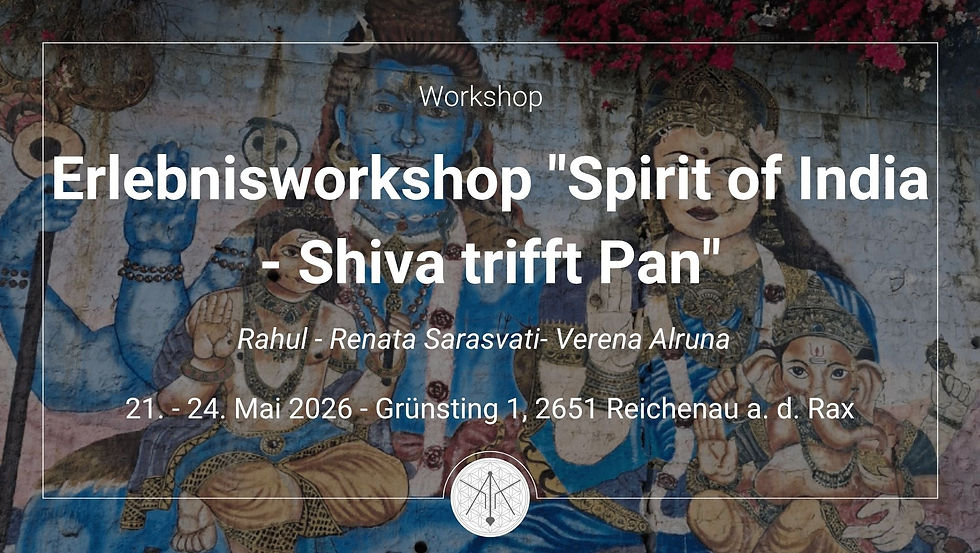 Erlebnisworkshop "Spirit of India - Shiva trifft Pan"