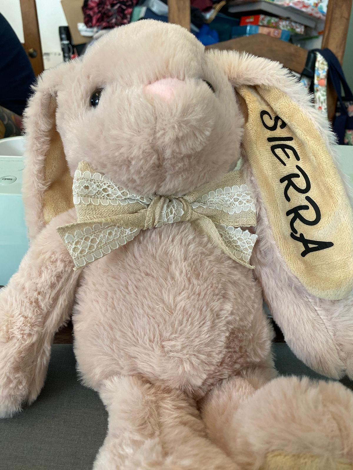 Large Bunny/Teddy personalised