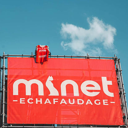 MINET Échafaudage devient partenaire principal du SCABB pour la saison 2026/2027