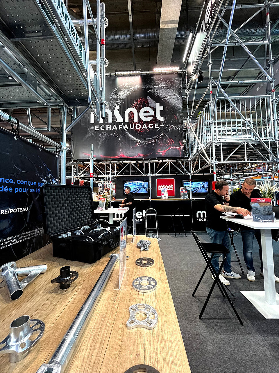 stand MINET Échafaudage BATIMAT 2026