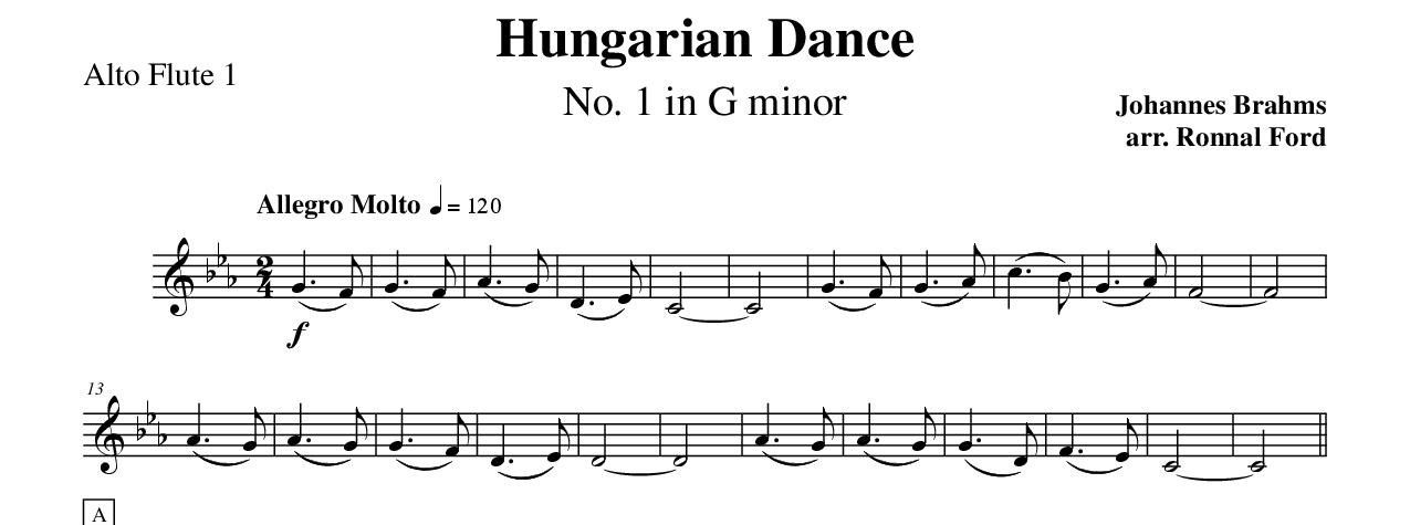 Hungarian Dance No.1