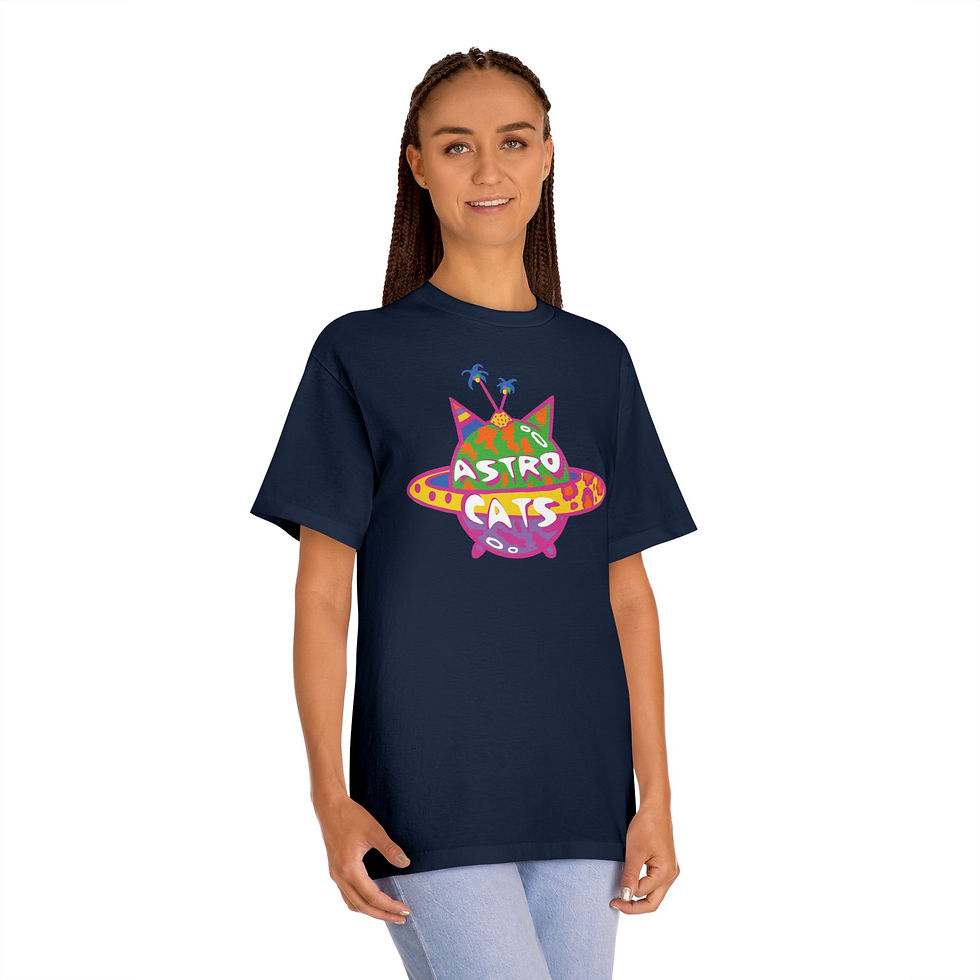 Thumbnail: Planet Astro AstroCats American Apparel Unisex Adult Tee