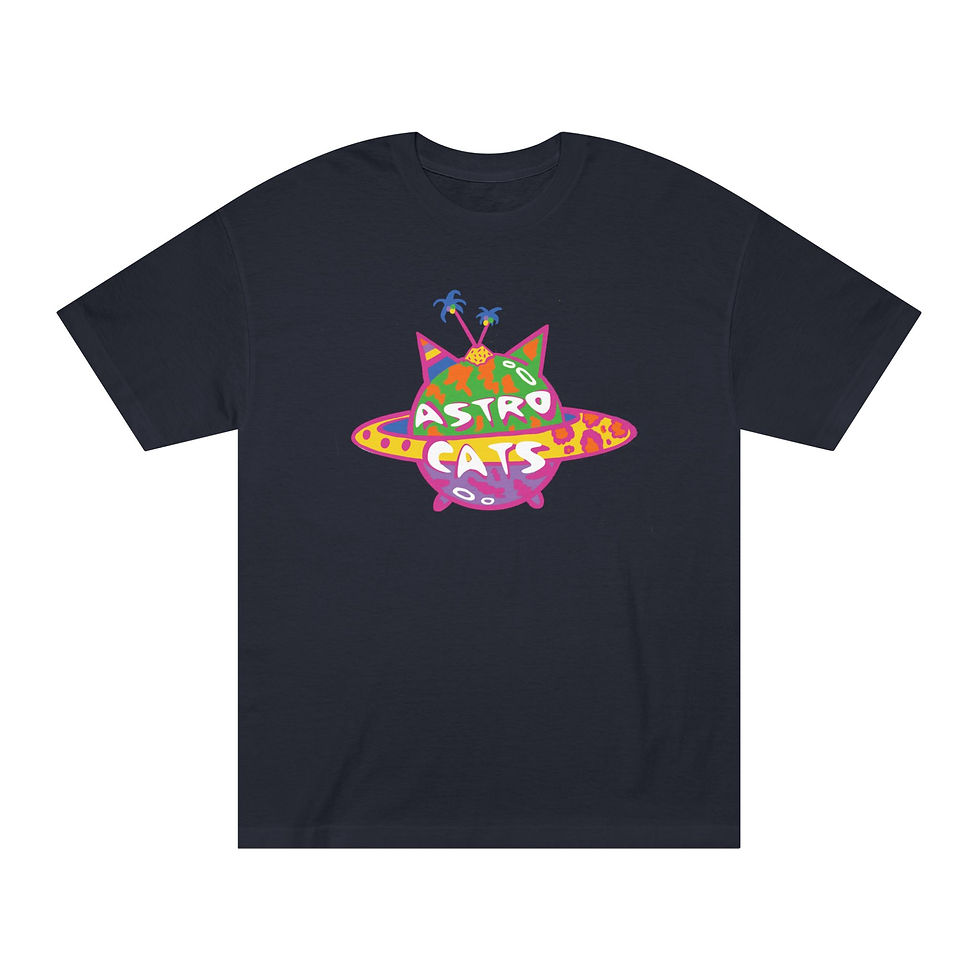 Thumbnail: Planet Astro AstroCats American Apparel Unisex Adult Tee