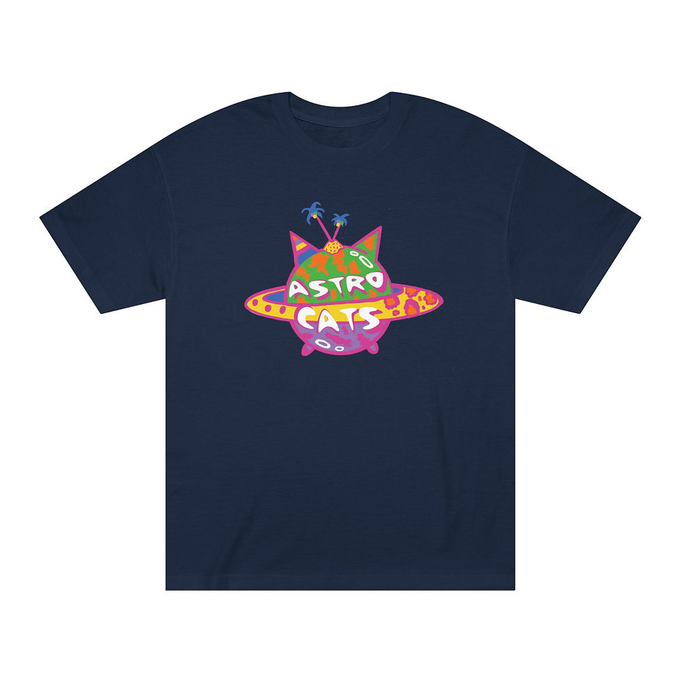 Thumbnail: Planet Astro AstroCats American Apparel Unisex Adult Tee