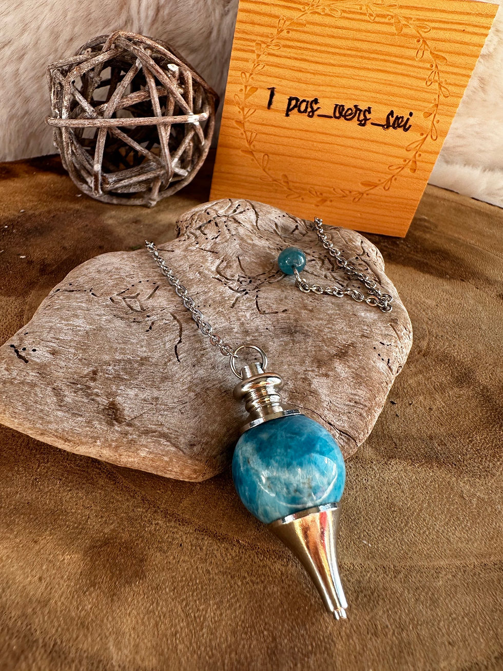Miniature : Pendule sphère amazonite 