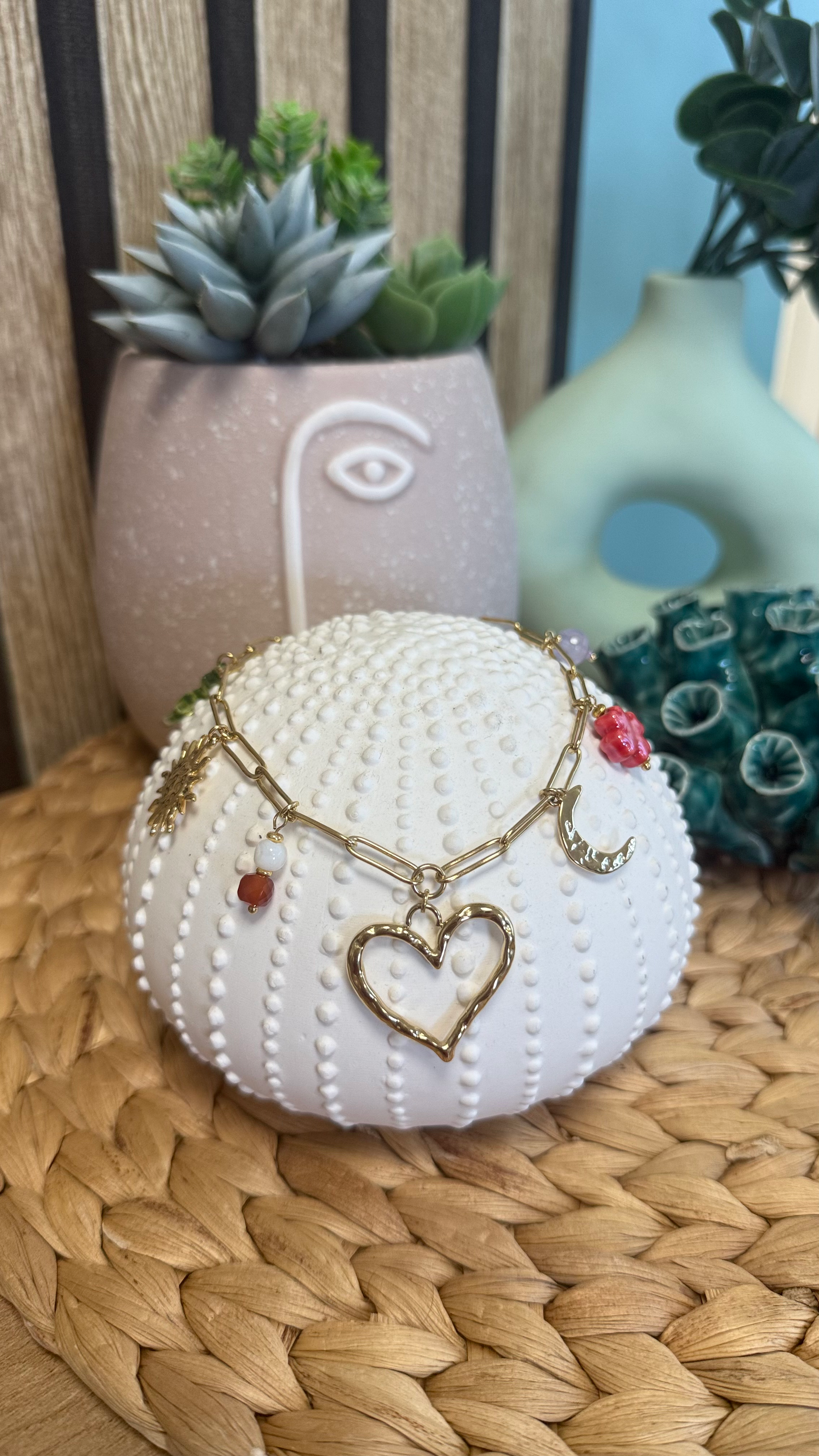 Collier in love rose 