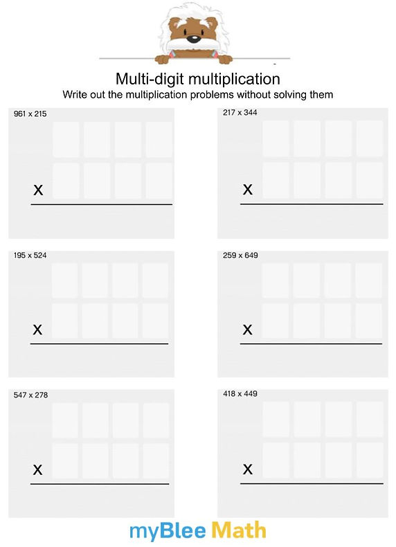 multiply and divide myblee math