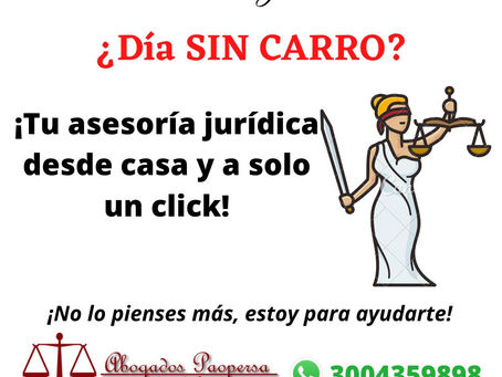 ¿Día SIN CARRO? ¿Pico y Placa?