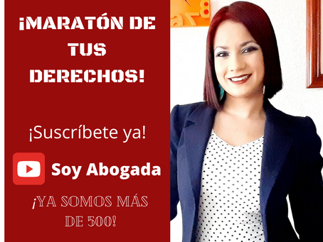 ¡Únete a mi canal jurídico en youtube!