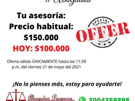 ⚠️¡APROVECHA ESTA OPORTUNIDAD! ⚠️