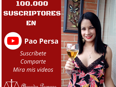 🤩👩‍⚖️ ¡Crezcamos juntos en YOUTUBE!🤩👩‍⚖️🏆 ¡Vamos por la META de 100.000 SUSCRIPTORES! 🏆