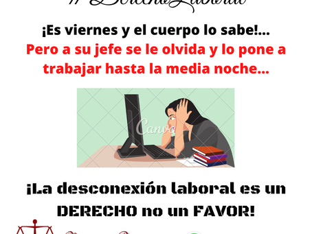 ¡Es viernes y el cuerpo lo sabe! ¿pero a su jefe se le olvida?