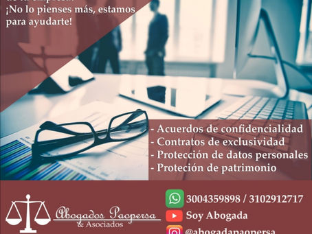 ¡Abogados expertos en Derecho empresarial en Bogotá!