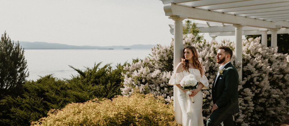 Elissa & Dylan | Intimate Shelburne Farms Elopement