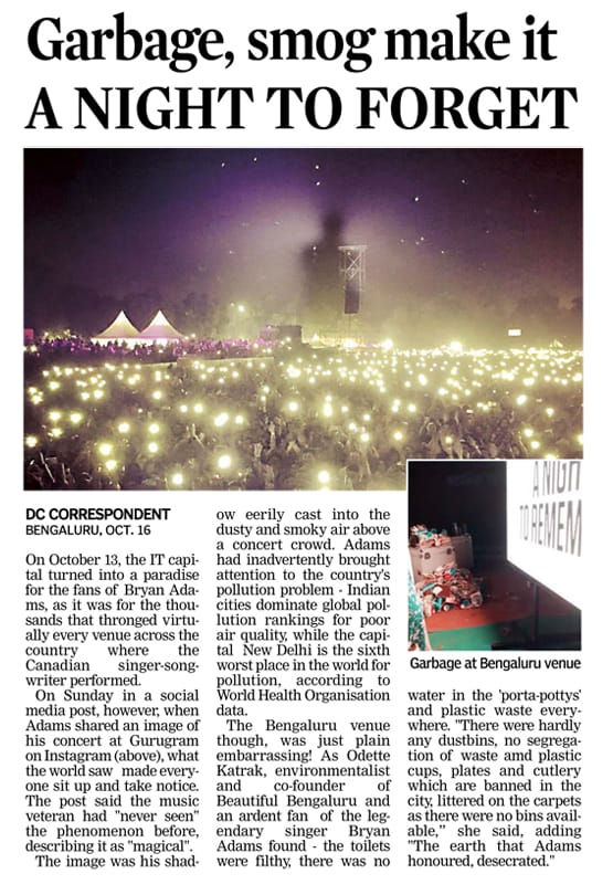 Zero-waste water service at public events