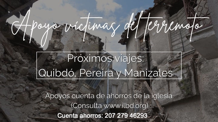 Apoyo víctimas terremoto
