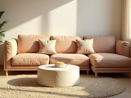 un salon bien rangé