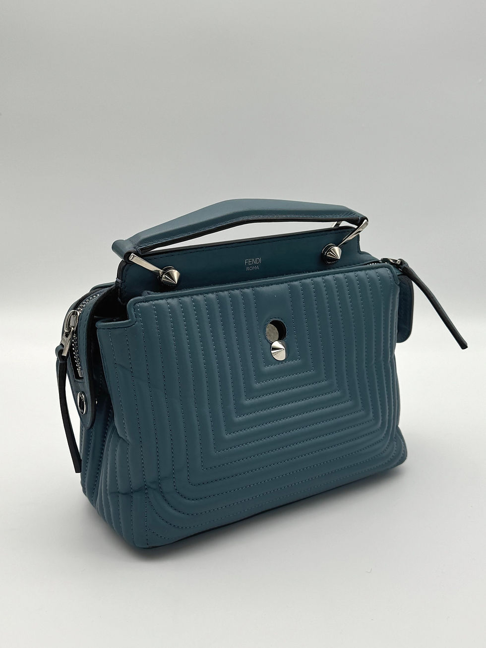 Sac bleu vue de face