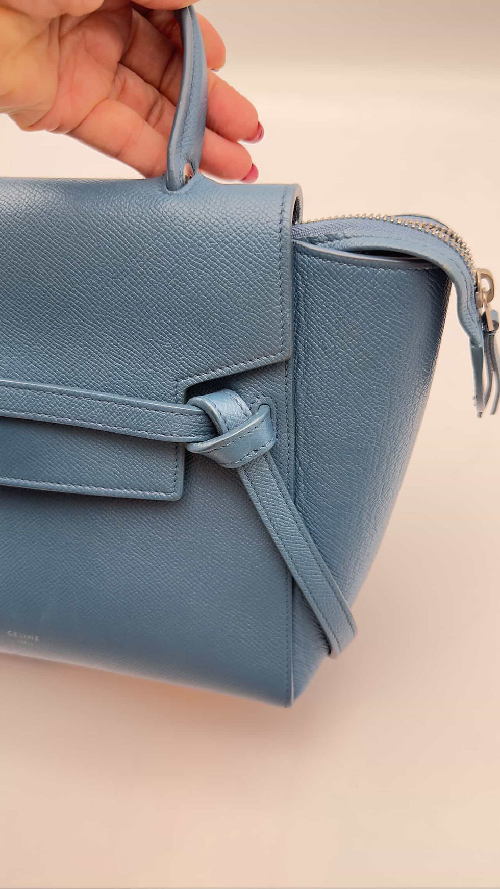 Miniature : Sac bleu vue du coin