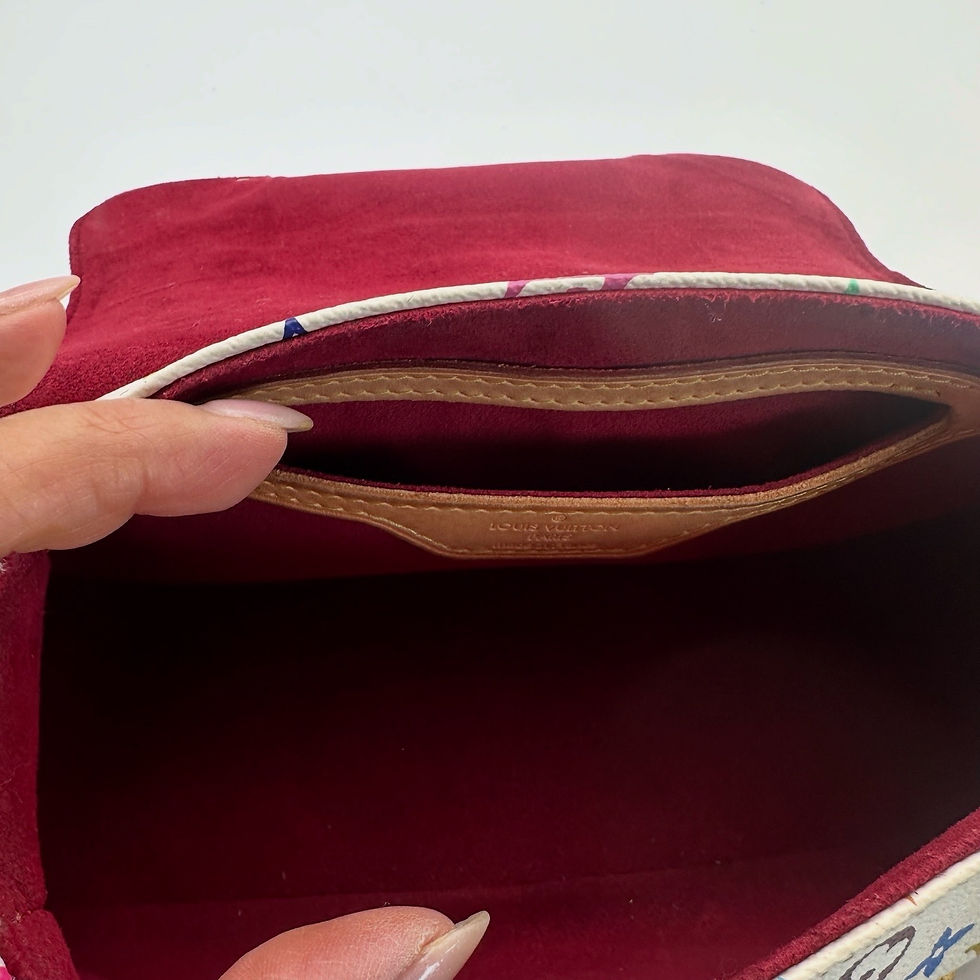 Miniatura: Bolso de mano Marilyn M de LOUIS VUITTON con monograma multicolor y blanco