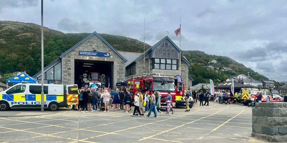 Blue Lights Day - RNLI Boat House