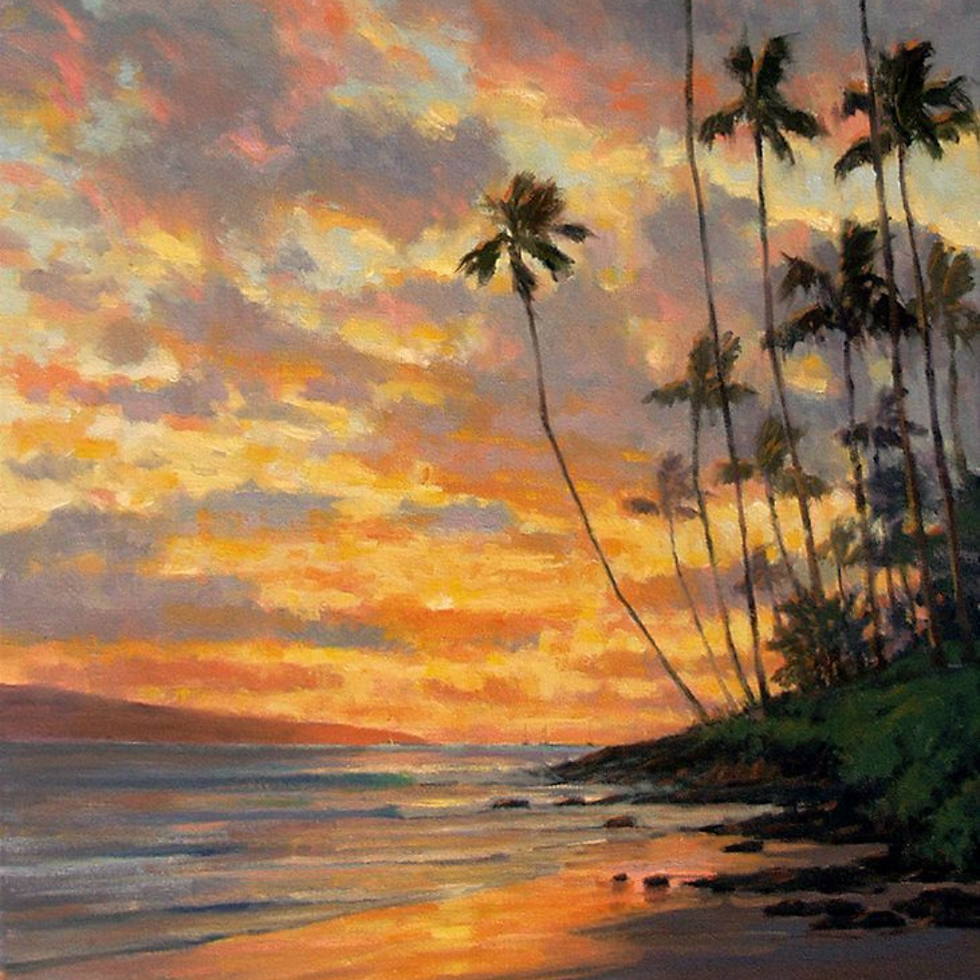Beachscape on Canvas