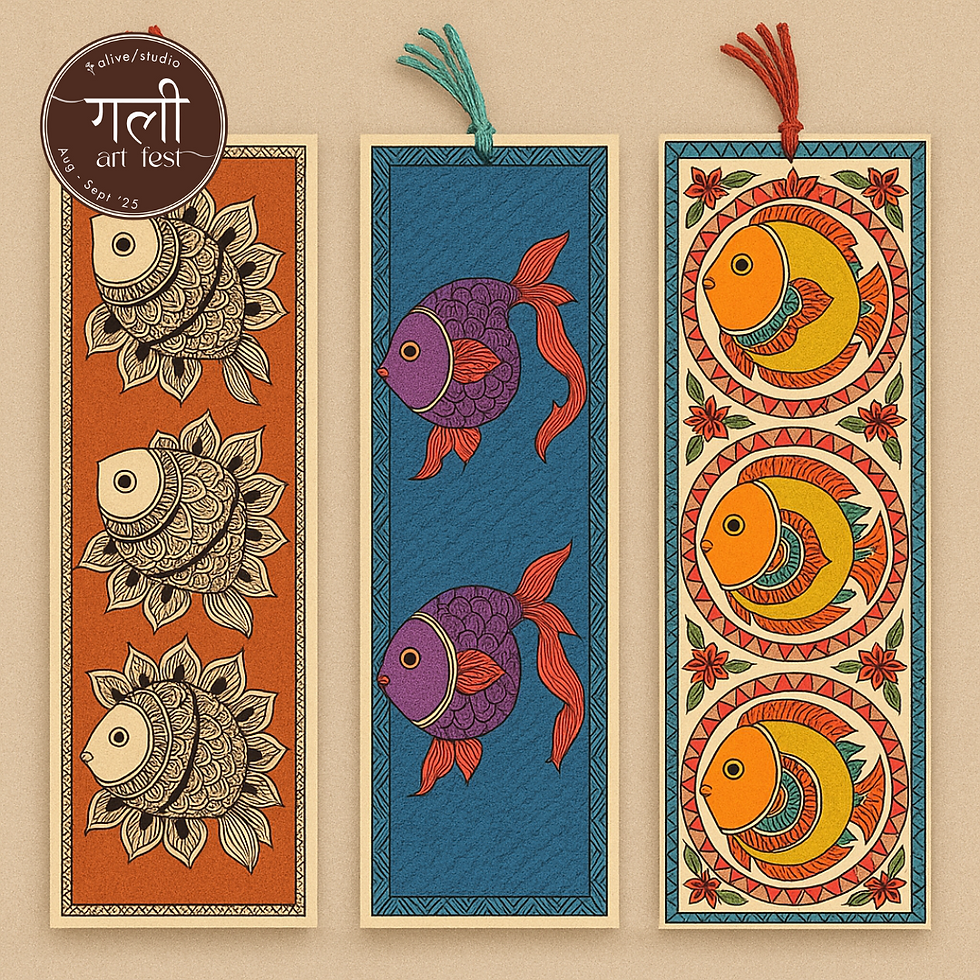 Kalamkari Bookmarks