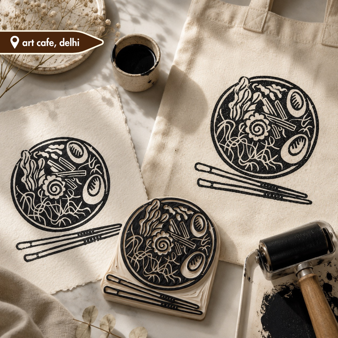 Slowdown Sunday: Linocut Printmaking