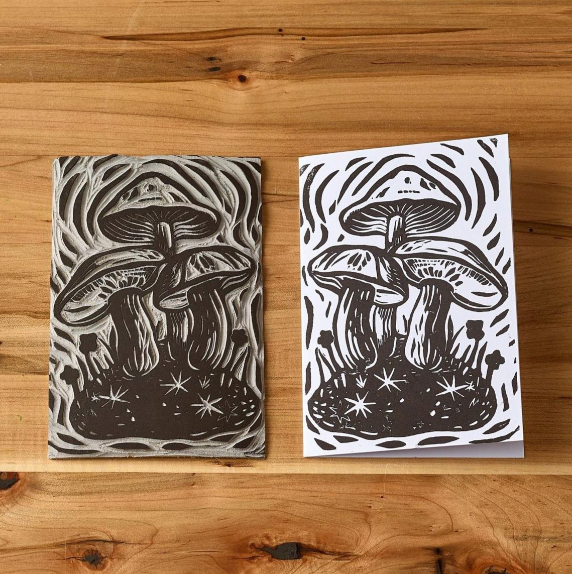 Lino-cut Printmaking