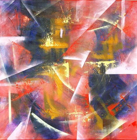 Artist Tetiana Maslyk - Shards of Glass #15