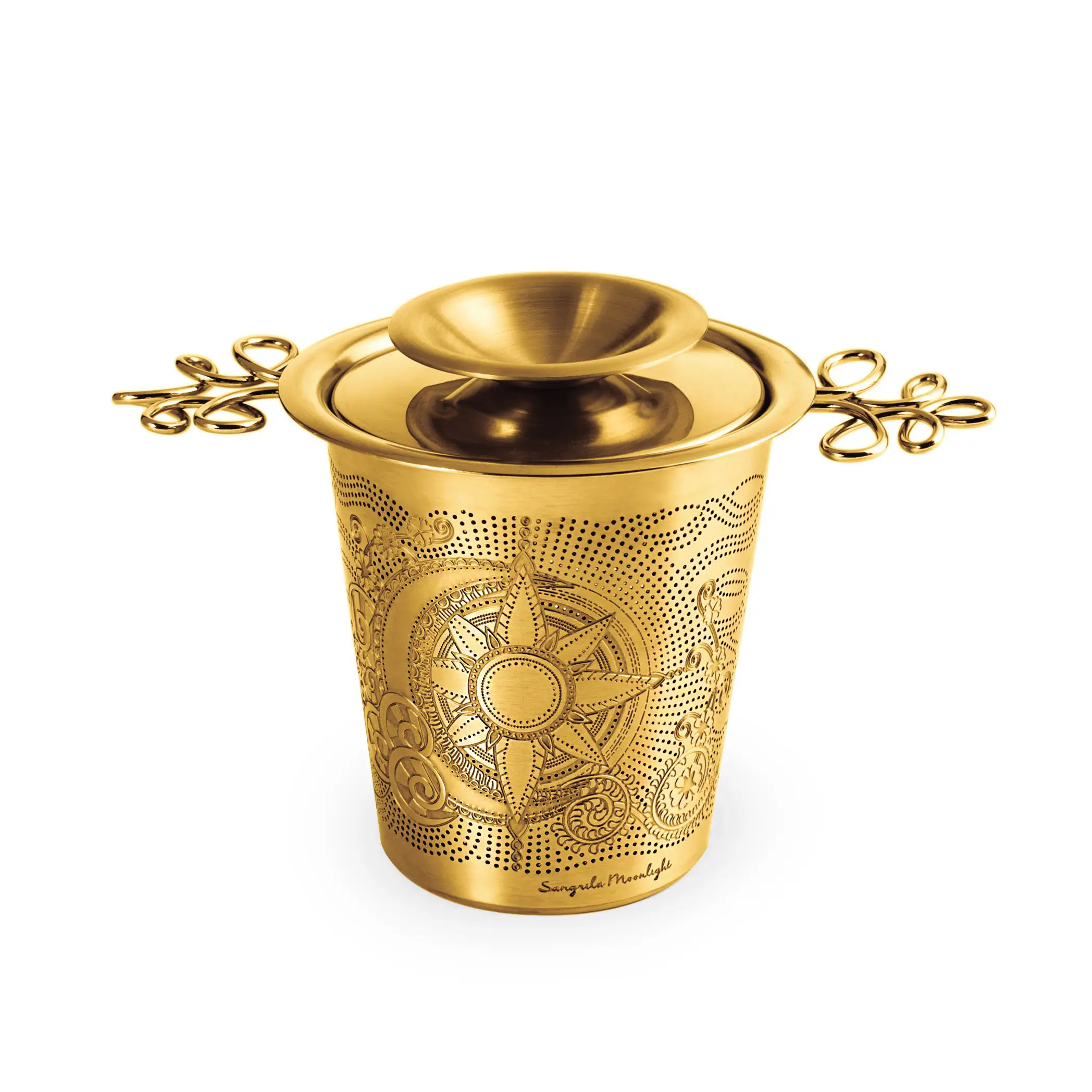 Golden Loose Leaf Tea Infuser