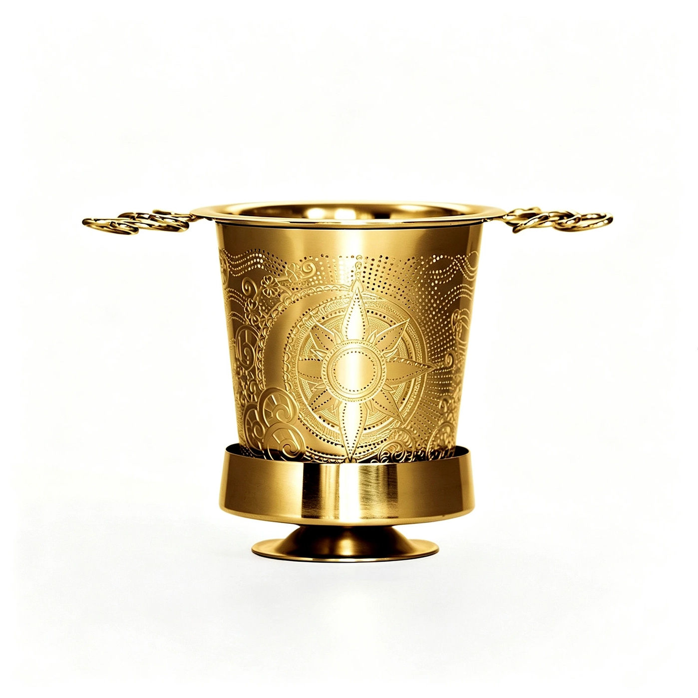 Golden Loose Leaf Tea Infuser