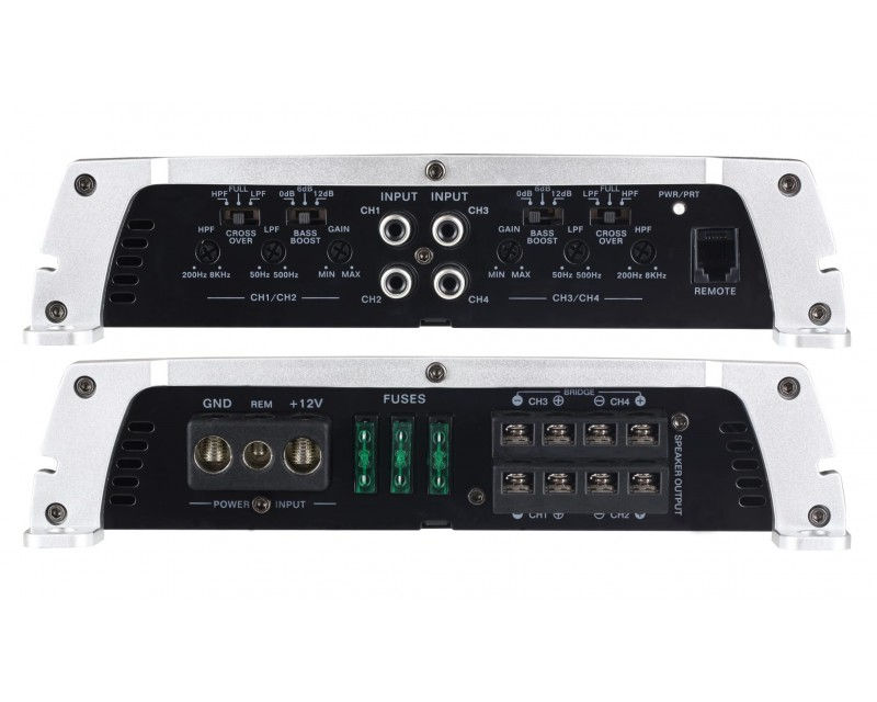 Küçük resim: QLine  - QS-100.4 (4 KANAL MİDRANGE AMPLİFİKATÖR)