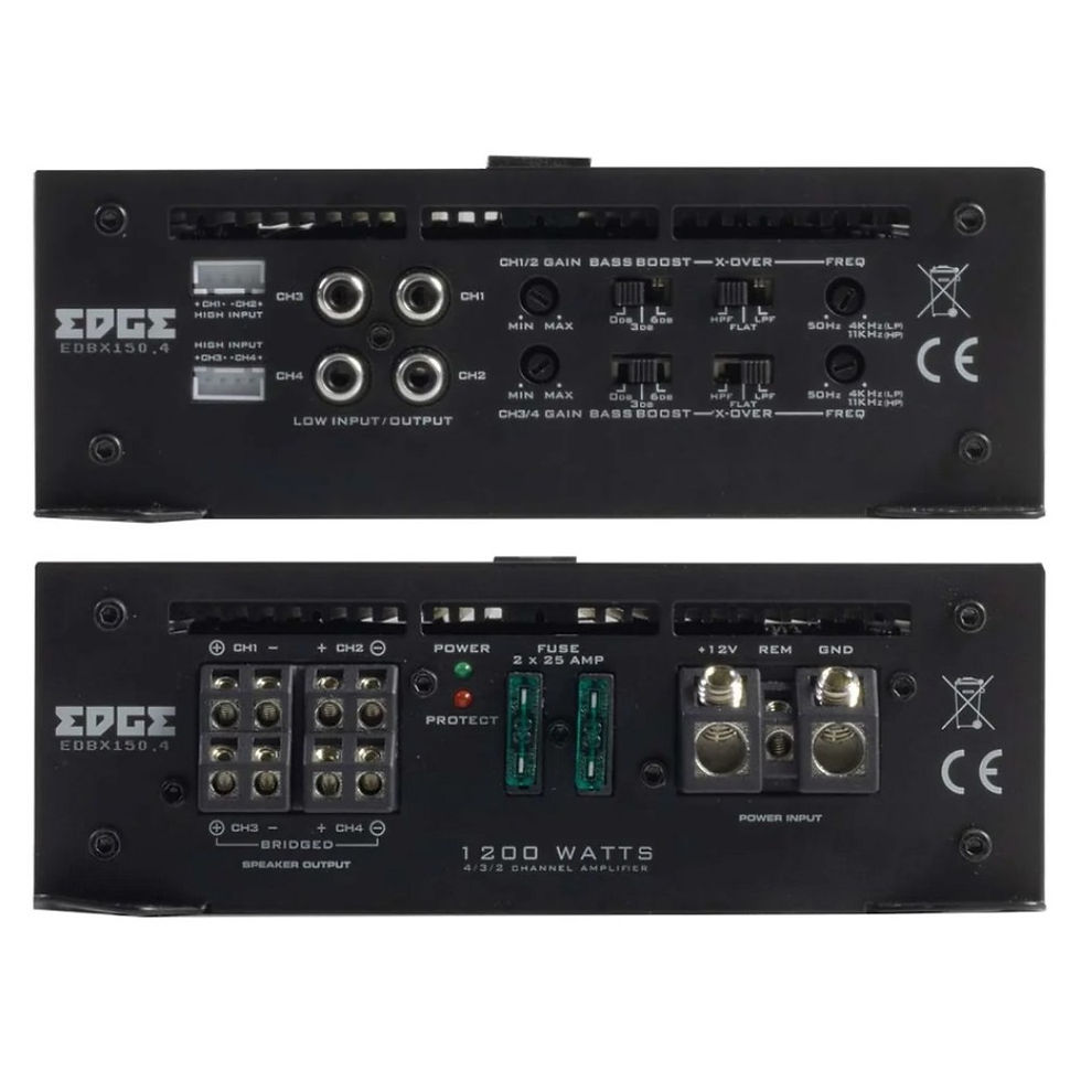Küçük resim: EDBX150.4-E1 | EDGE DBX Serisi 4 Kanal Amplifikatör