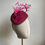 Thumbnail: Cerise Pink Beret with feather plume