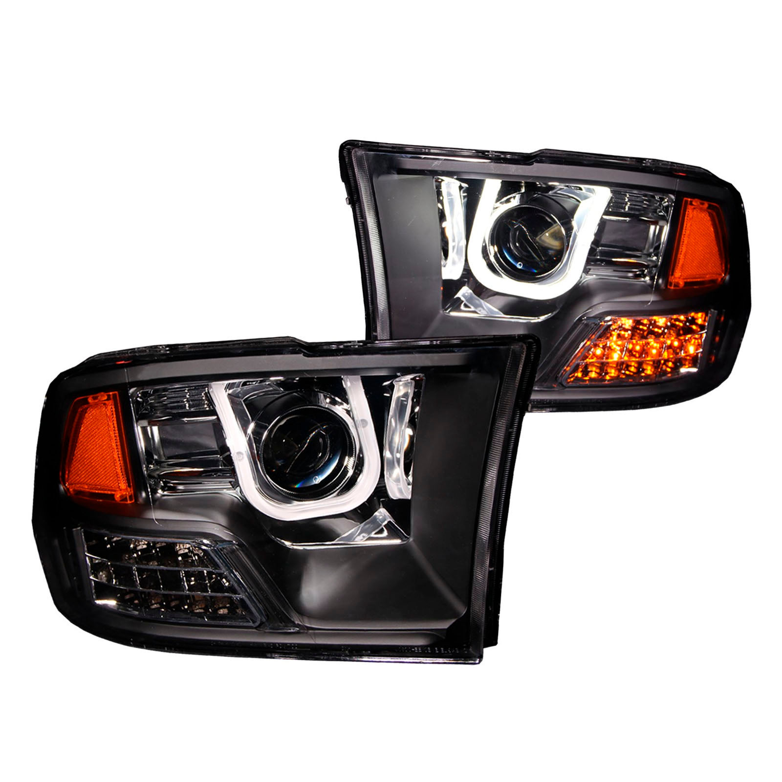 DODGE RAM 10-14 PROYECTOR FONDO NEGRO (U-BAR)