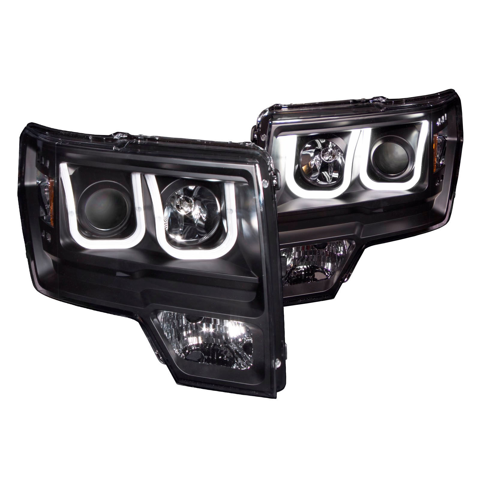 FORD F-150 09-UP PROYECTOR FONDO NEGRO (U BAR)