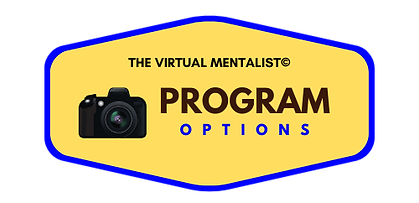virtual events with mentalist Christopher grace
