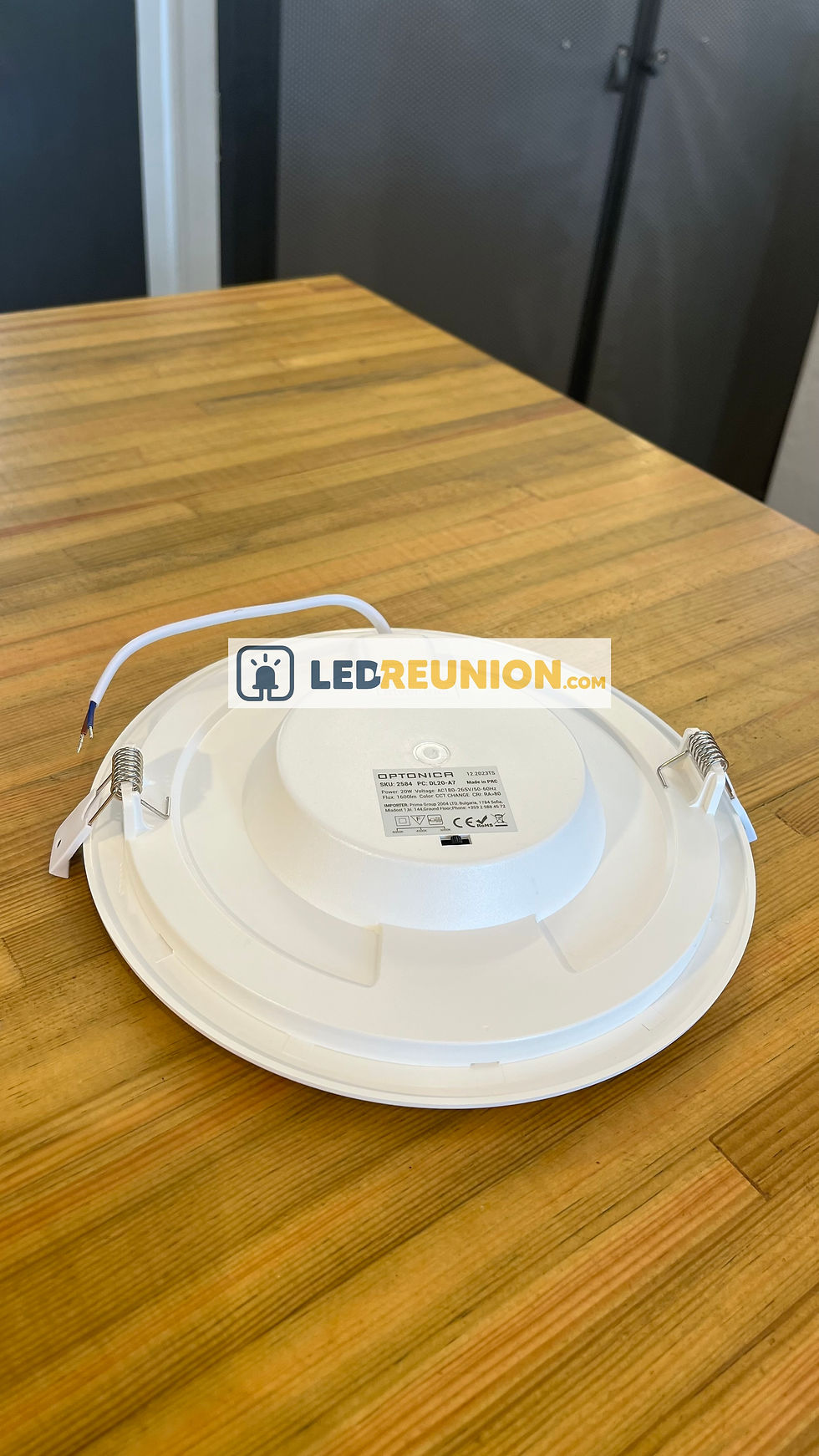 Miniature : Encastré Rond 20W - IP 44 - CCT - Dimmable